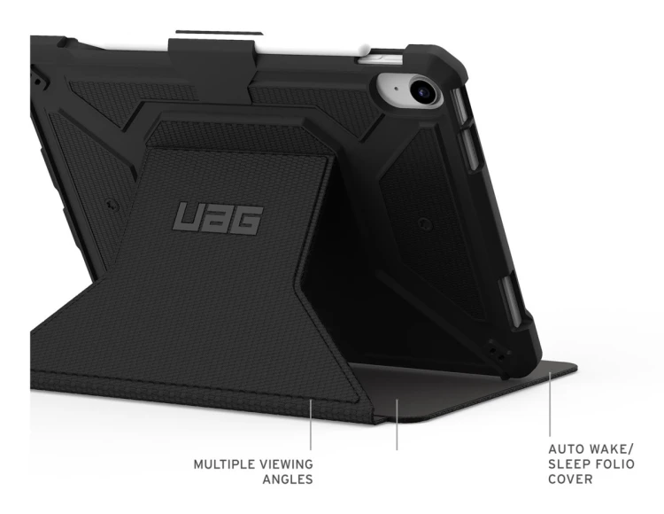 Urban Armor Gear 124509114040 etui na tablet 27,9 cm (11") Folio Czarny