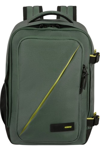 American Tourister Take2cabin S plecak Plecak turystyczny Zielony Przetworzony politereftalan etylenu (rPET)