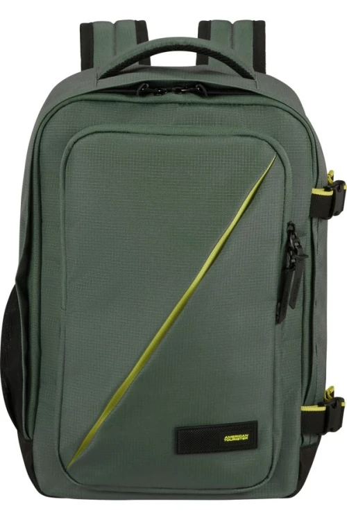 American Tourister Take2cabin S plecak Plecak turystyczny Zielony Przetworzony politereftalan etylenu (rPET)
