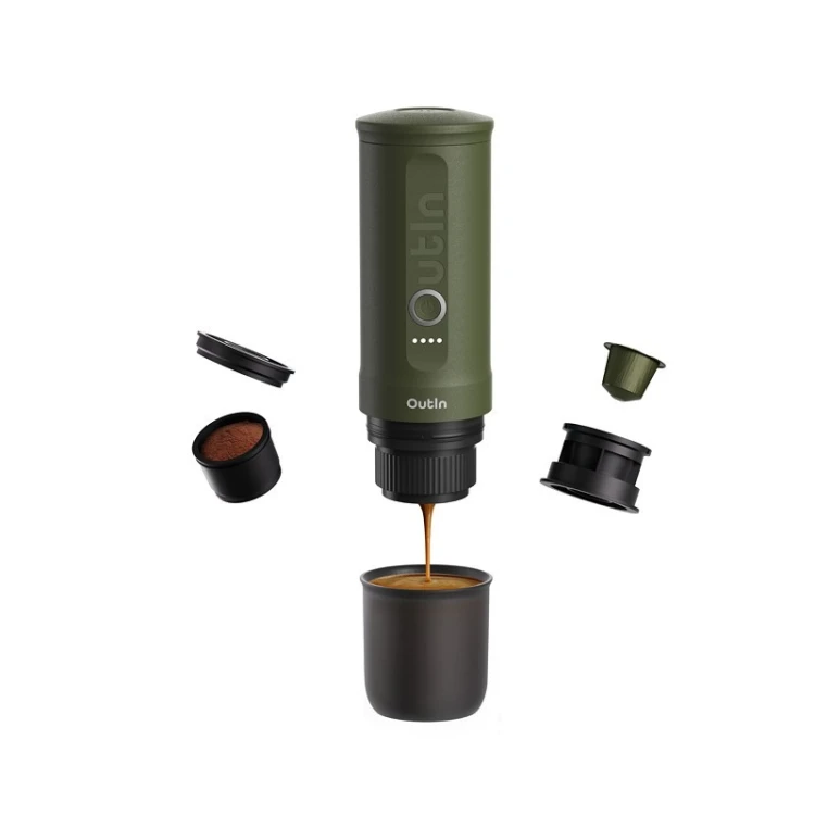 Outin Nano Czarny, Zielony