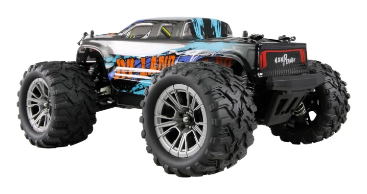 Samochód Amewi M-Land Monster Truck 48km/h 4WD 1/16 RTR niebieski