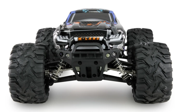 Samochód Amewi M-Land Monster Truck 48km/h 4WD 1/16 RTR niebieski
