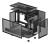 DeepCool CH260 Micro Tower Czarny
