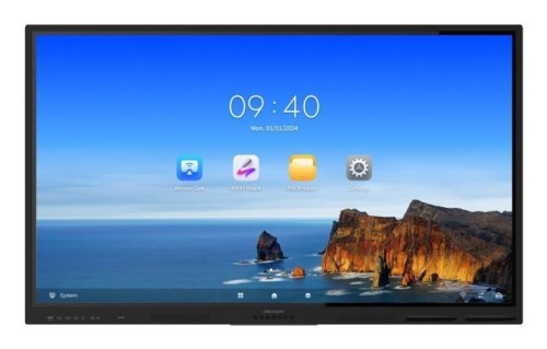 Hikvision Value Series DS-D5B75RB/EL tablica interaktywna 190,5 cm (75") 3840 x 2160 px Ekran dotykowy Czarny HDMI