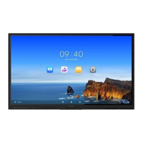 Hikvision Value Series DS-D5B75RB/EL tablica interaktywna 190,5 cm (75") 3840 x 2160 px Ekran dotykowy Czarny HDMI