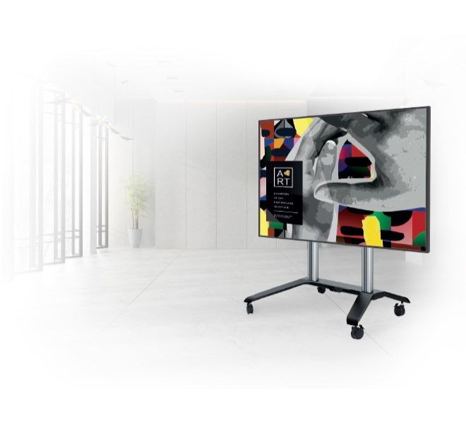 B-Tech BT8590 3,05 m (120") Podłoga Czarny