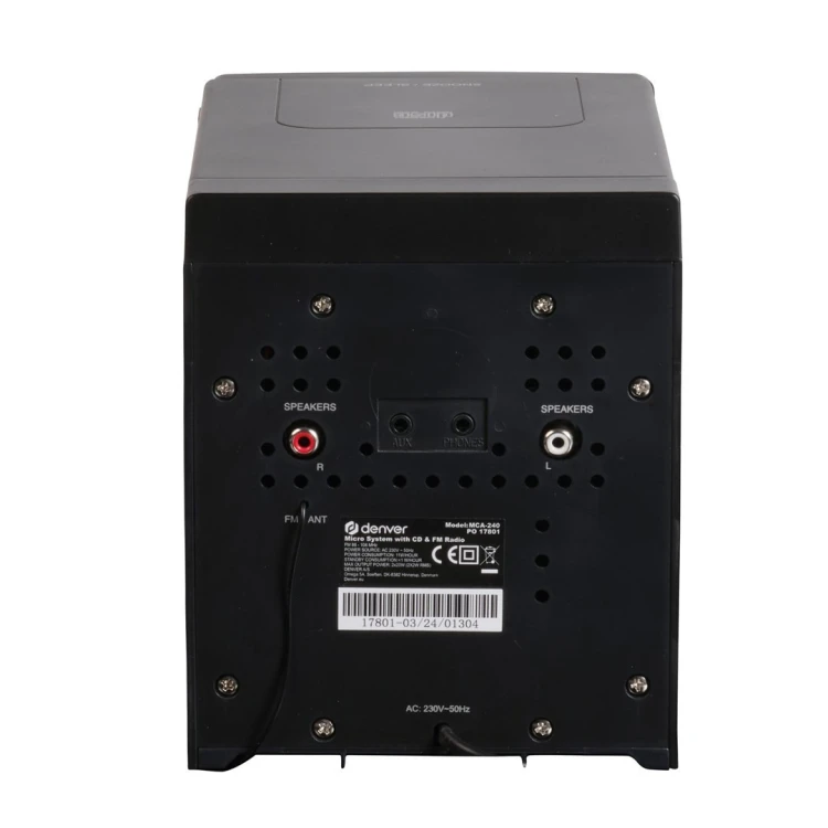 Denver MCA-240 System micro domowego audio 40 W Czarny