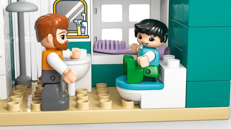 LEGO DUPLO 10470 Nowoczesny dom rodzinny 3 w 1 z figurkami