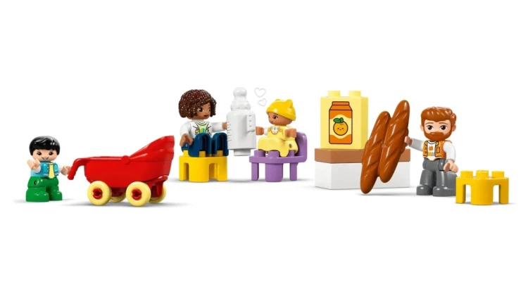 LEGO DUPLO 10470 Nowoczesny dom rodzinny 3 w 1 z figurkami