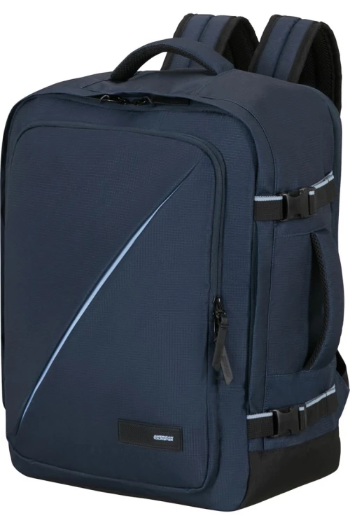 American Tourister Take2cabin plecak City backpack Granatowy (marynarski) Poli(tereftalan etylenu) (PET)