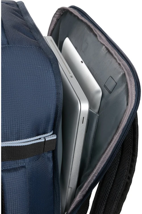 American Tourister Take2cabin plecak City backpack Granatowy (marynarski) Poli(tereftalan etylenu) (PET)
