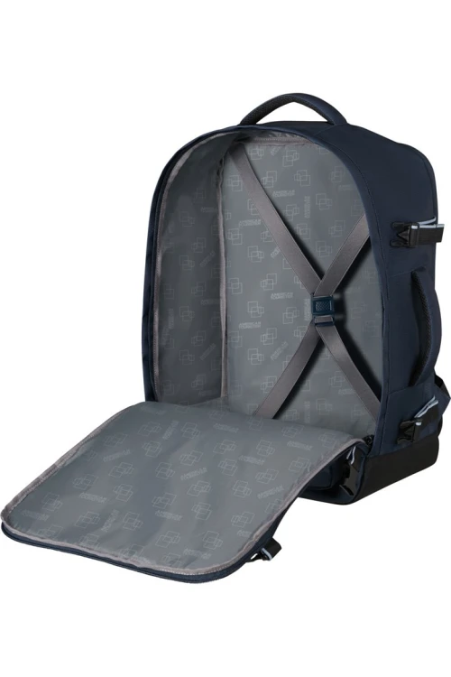American Tourister Take2cabin plecak City backpack Granatowy (marynarski) Poli(tereftalan etylenu) (PET)