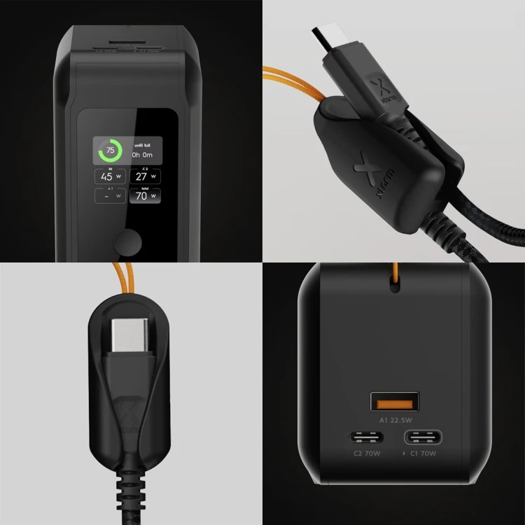 Xtorm XNG271W70 bank mocy Litowo-jonowa (Li-Ion) 27000 mAh Czarny