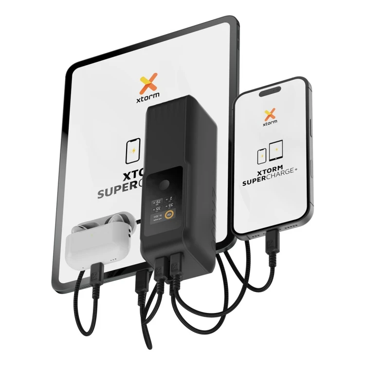 Xtorm XNG271W70 bank mocy Litowo-jonowa (Li-Ion) 27000 mAh Czarny