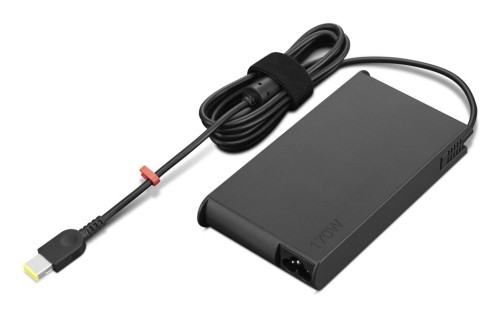 Zasilacz sieciowy Lenovo ThinkStation Slim 170 W (cienka końcówka) — UE | Lenovo