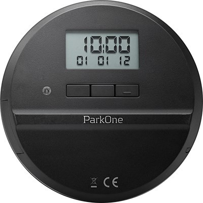 Needit ParkOne płyta parkingowa Czarny, Biały, Metaliczny Elektroniczny