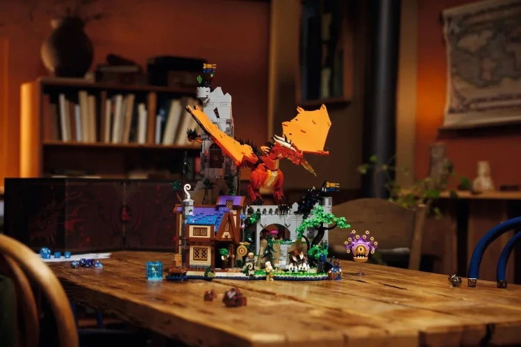 LEGO IDEAS 21348 Dungeons & Dragons: Opowieść czerwonego smoka