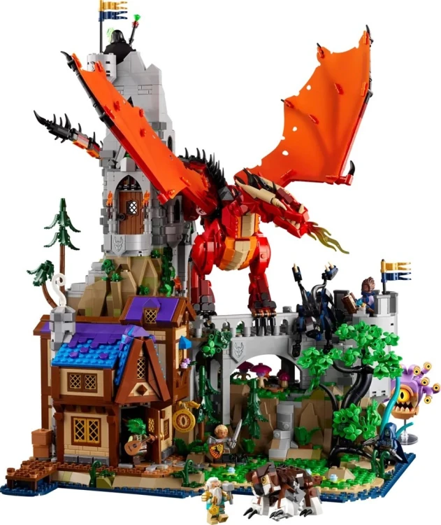 LEGO IDEAS 21348 Dungeons & Dragons: Opowieść czerwonego smoka