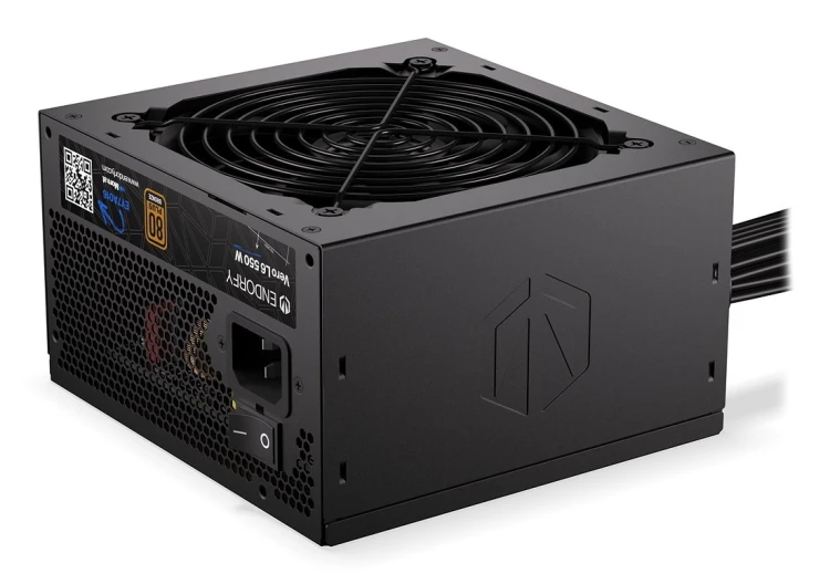 ENDORFY Vero L6 moduł zasilaczy 550 W 24-pin ATX ATX Czarny