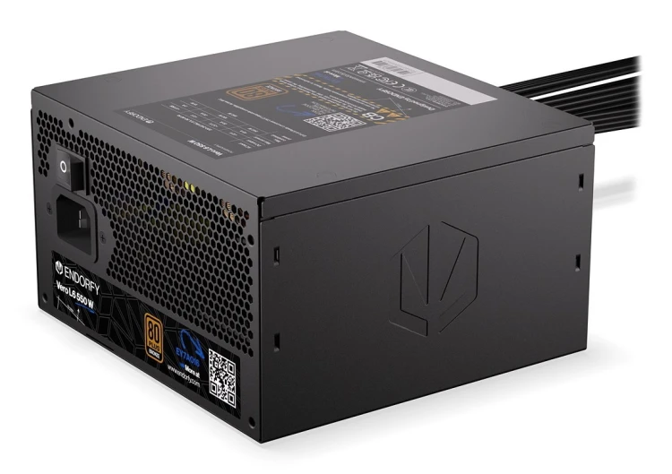 ENDORFY Vero L6 moduł zasilaczy 550 W 24-pin ATX ATX Czarny