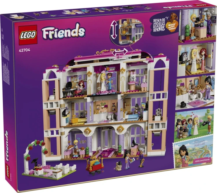 LEGO FRIENDS 42704 Grand Hotel w mieście Heartlake