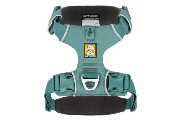 Ruffwear 30503-355S1 szelki dla psów / kotów XS Zielony Nylon, Poliester Pies Nierozciągliwa uprząż
