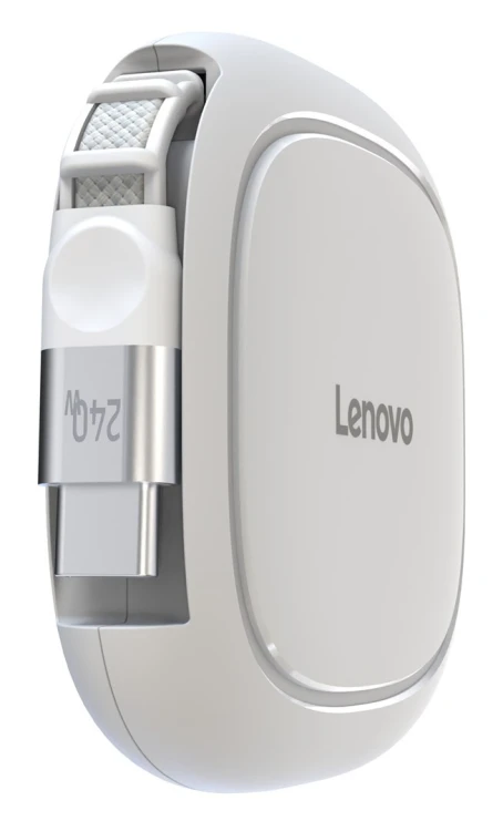 Kabel zwijany Lenovo GX91V57059 240W USB-C biały