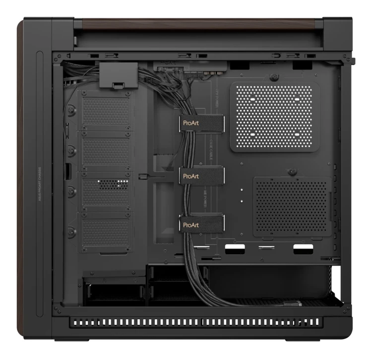 Obudowa Asus PROART PA602 WALNUT WOOD METAL PWM MOD