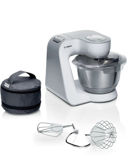 Maszyna kuchenna Bosch MUM58200, 1000W, 7 prędkości, miska do mieszania ze stali nierdzewnej 3,9L, Biały