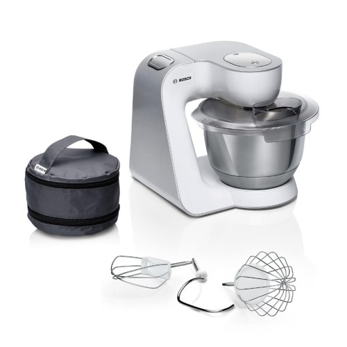 Maszyna kuchenna Bosch MUM58200, 1000W, 7 prędkości, miska do mieszania ze stali nierdzewnej 3,9L, Biały