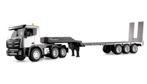 Amewi RC Plac budowy G836E Ciągnik z naczepą niskopodwoziową 1:24 RTR