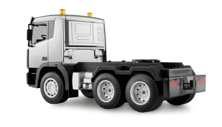 Amewi RC Plac budowy G836E Ciągnik z naczepą niskopodwoziową 1:24 RTR
