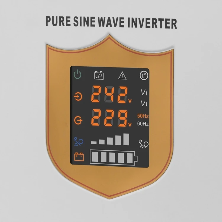 Zasilacz awaryjny KEMOT PROsinus-2200 przetwornica z czystym przebiegiem sinusoidalnym i funkcją ładowania 12V 230V 2200VA/1600W