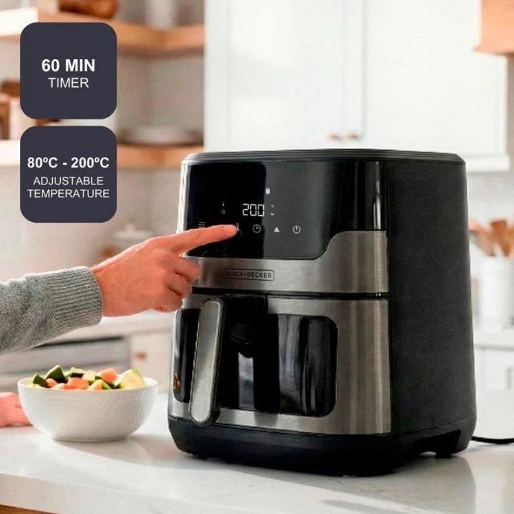 Frytownica beztłuszczowa Black+Decker BXAF8001E 1700W | 8l