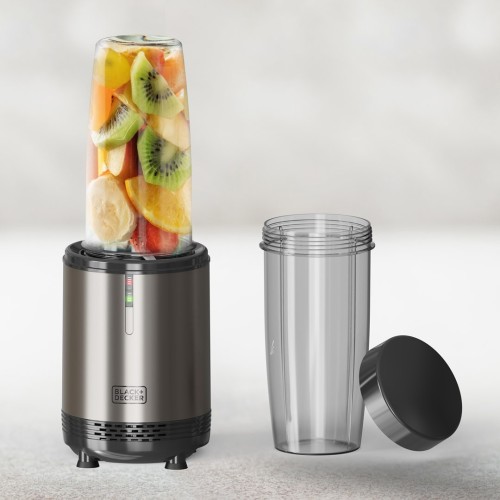 Blender personalny Black+Decker BXJBA1203E |1000W + 2 butelki +  2 zakrętki
