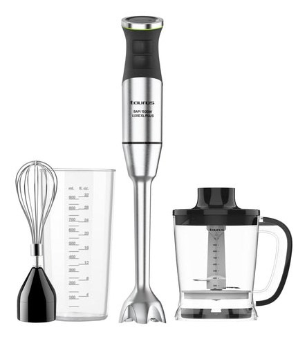 Blender ręczny z akcesoriami Taurus 1500W (choper, trzepaczka,stalowa końcówka, miarka)