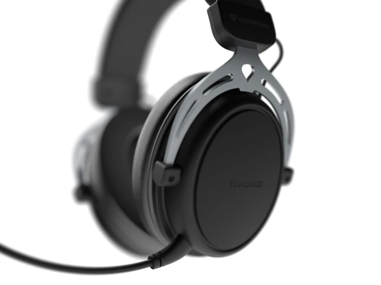GENESIS Toron 706 Zestaw słuchawkowy Przewodowy i Bezprzewodowy Opaska na głowę Gaming USB Type-C Bluetooth Czarny