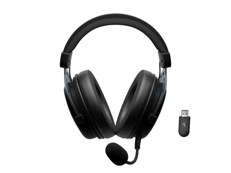 GENESIS Toron 706 Zestaw słuchawkowy Przewodowy i Bezprzewodowy Opaska na głowę Gaming USB Type-C Bluetooth Czarny