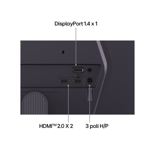 MONITOR LG LED 25" 25G523B-B UltraGear G5 FHD 200Hz