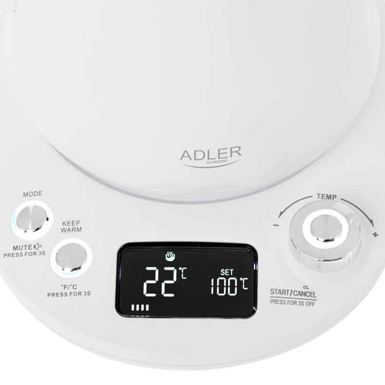 Czajnik elektryczny ADLER AD 1349w biały