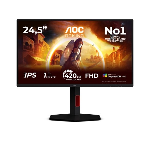 MONITOR AOC LED 24,5" 25G4KUR 400Hz