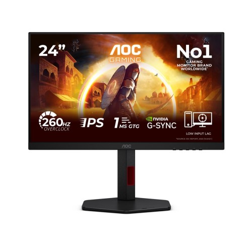 MONITOR AOC LED  23,8" 24G4ZR 260Hz