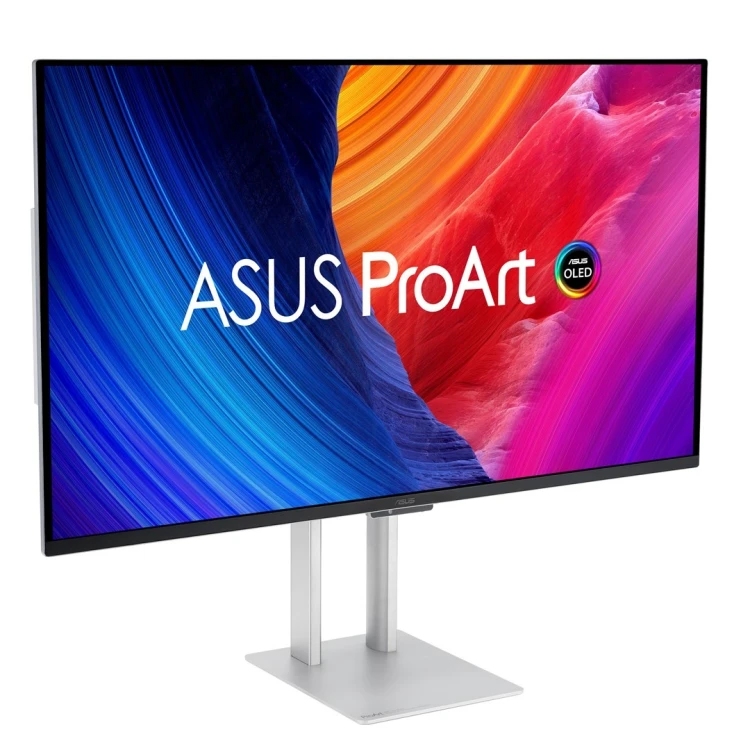 ASUS ProArt OLED PA32UCDM monitor komputerowy 80 cm (31.5") 3840 x 2160 px 4K Ultra HD QD-OLED Srebrny
