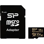 SILICON POWER MICROSDXC HIGH ENDURANCE 128GB V30 + ADAPTER