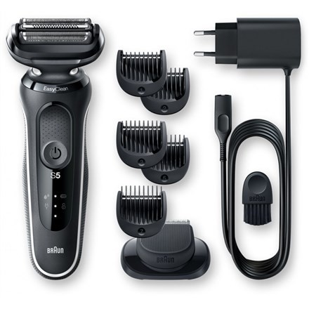 Braun Series 5 51-W1500s Golarka foliowa Przycinarka Czarny