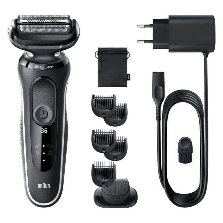 Braun Series 5 51-W1500s Golarka foliowa Przycinarka Czarny