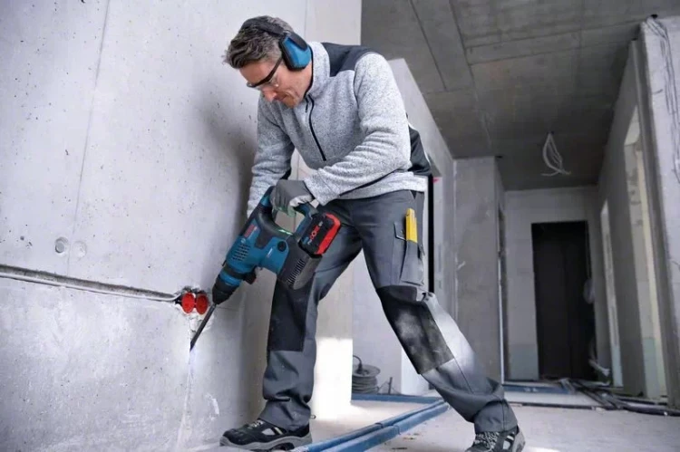 Bosch GBH 18V-34 CF Professional 500 RPM SDS Plus 5,9 kg Czarny, Niebieski
