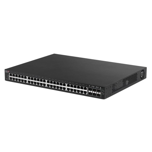Edimax GS-5654PLX przełącznik sieciowy Zarządzany Gigabit Ethernet (10/100/1000) Obsługa PoE Czarny