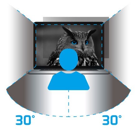 NATEC FILTR PRYWATYZUJĄCY OWL 17.3" 16:9