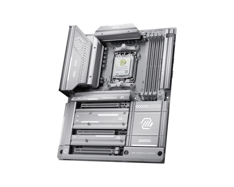 Płyta główna MSI MAG X870E Tomahawk Max WiFi Project Zero (X870E, AM5, ATX)